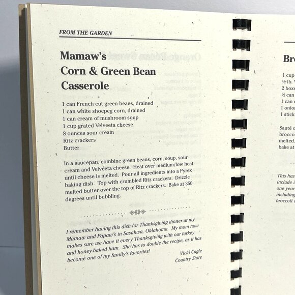 Weirs Country Store 35th Anniversary Cookbook Spiral Bound Recipes - Picture 4 of 7